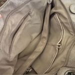 Kathy Van Zeeland  purse blush pink with metallic silver gray finish Photo 7