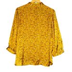 Cato Satin Cottage Floral Blouse French Style Neck Tie Women's 14/16W Feminine Photo 3