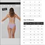 Cotton On thin strap high waisted side cheeky bottoms jacquard pink Photo 11