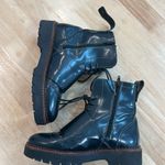 Scotch & Soda Maison Olivine Leather Brogue Boot Army Green Moto Combat Photo 2