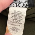 Vintage Y2K CKW Crew Knit Wear Scoop Neck Tank Top Stretch Dark Olive XL Green Photo 3