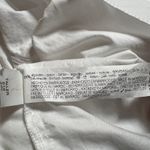 ZARA  Deep V-Neck Sleeveless Baby Doll Blouse Sz M Ruffle Cotton Cottagecore Boho Photo 7