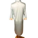 Vanity Fair Vintage Nightgown/Robe size Small Icy Aqua Blue 70s Photo 1