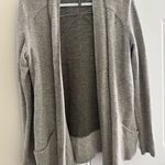 Kuhl  Women's Heather Gray Cardigan Wrap with Pockets Size Medium Wool Blend Photo 0
