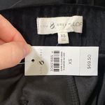 Lou & grey black plush velour patch pocket lounge pants size XS Photo 9