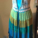 Crochet vest Green Size L Photo 1