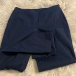 Brooks Brothers  Dark Blue Ankle Pants size 8 brand new zipper side inseam 26” Photo 10