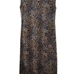 Garnet Hill  Swing Midi Dress with Mock Neck Photo 4