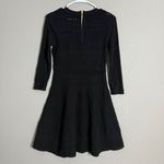 Eliza J sz M black knit mini dress Photo 5