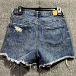 American Eagle  Outfitters Cut-Off Jean Shorts Womens 2 Blue Denim Distressed Photo 1