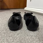 Anne Klein  Sport Sparkly Black Flats with Bows Photo 6