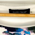 Ivanka Trump  Abstract Print Knit Short Sleeve Dress Multicolor Size Medium Photo 2