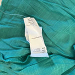 Cupshe  Women’s Teal Full Button Mini Dress/Swim Cover Sz L Photo 6