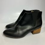 Dr. Scholl’s black tumbler ankle boots faux leather women’s size‎ 10 business Photo 3