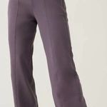 Athleta Retroplush Straight Leg Pant style #401475 dusk violet comfort size XL Photo 0