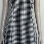 Topshop Black & White Gingham Mini Dress Photo 2