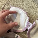 Aerie Lace Detail T-Shirt Bra w/ Underwire Women's Size 32C Moderate Padding Photo 5