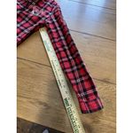 NFL Team Apparel Kansas City Chiefs Flannel Shirt Womens Red Size Small Football Photo 7