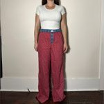 Urban Outfitters  Out from Under Red Striped Lounge Pants Size Medium NWT Photo 1