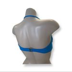 Lucky Brand Teal with Colorful Ruffle Stitch Bikini Top NWT Photo 3