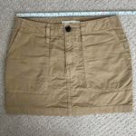 Mango Cargo Mini Skirt Khaki Tan GUC Size XS Photo 5