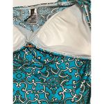 Tommy Bahama New.  aqua and orange one piece swimsuit. Small. Retails $178 Photo 8