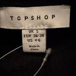 Topshop  Black Long Ribbed Sleeveless Maxi Dress Size 4-6 Photo 9