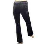 Sportmax Women’s Size 2 36 Black Velvet Tuxedo Stripe Trousers Dress Pants Photo 5