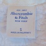 Abercrombie & Fitch Fleece Open Front Waterfall Sherpa Jacket Photo 5