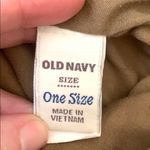 Old Navy Women’s Tote Bag Floral Print Round Magnetic Close Cream Color Flowers Photo 3