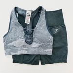Gymshark M Vital Seamless Shorts & Adapt Camo Seamless Sports Bra Set Photo 0