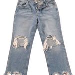 We The Free Maggie straight leg chewed hem. Plus size. Photo 6