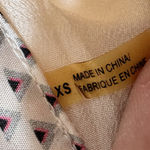 Robert Graham NWT 100% Silk Ivory Long Sleeve Button Down Shirt Blouse XS Lexi Photo 6