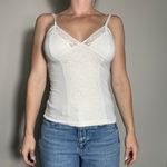 Aerie  Y2K White Lace Cami Size XS Photo 1