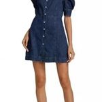 frame denim Frame Gillian Puff Sleeve Denim Dress Photo 0
