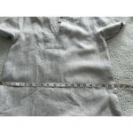 Madewell  $128 V-Neck Mini Dress 100% Linen in Natural Size XS NQ627 Photo 9