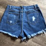 Distressed High Rise Shorts Size L Photo 1