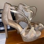 Gianni Bini Gold Heels Photo 2