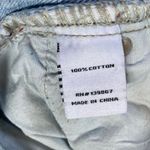 Princess Polly PP Denim Fairmount Straight Leg Jean Light Wash‎ Blue Ripped Knee Jeans 6 Photo 7