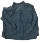 Disney Pooh brand tigger embroidered denim button down size 26\28W 100% cotton Photo 1