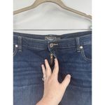 Torrid  Plus Size Denim Cut Off Shorts Women 20 Blue Dark Wash High Rise‎ Preppy Photo 5