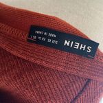 SheIn Sienna orange twisted back sweater Photo 5