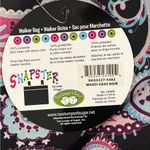 NWT Snapster Walker Bag Folding Walkers Accessories Bag Mardi Gras Noir Black Photo 7