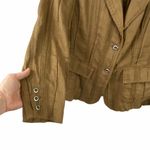 Chico's Chico’s Lined Ribbed Blazer Jacket Size 1 Medium 8 Photo 5