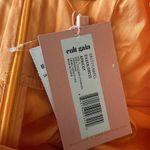 Cult Gaia NEW Eileen Waist Cutout Dress, Revolve Apricot, Size L New w/Tag Photo 7