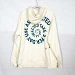Teddy Fresh  Rx Hoodie Sweatshirt Oversized Creamy White Photo 4