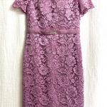 JJ's House lace dress in wisteria special occasion mother of the bride sz 10 NWT Photo 0
