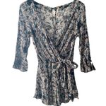 Free People All the Right Ruffles Romper Sz S Photo 1