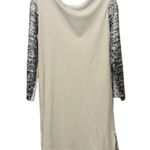 Joan Vass Sequin Long Sleeve Dress L/G Photo 1