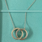 Tiffany & Co. 1837 Silver Interlocking Circles Necklace Photo 0